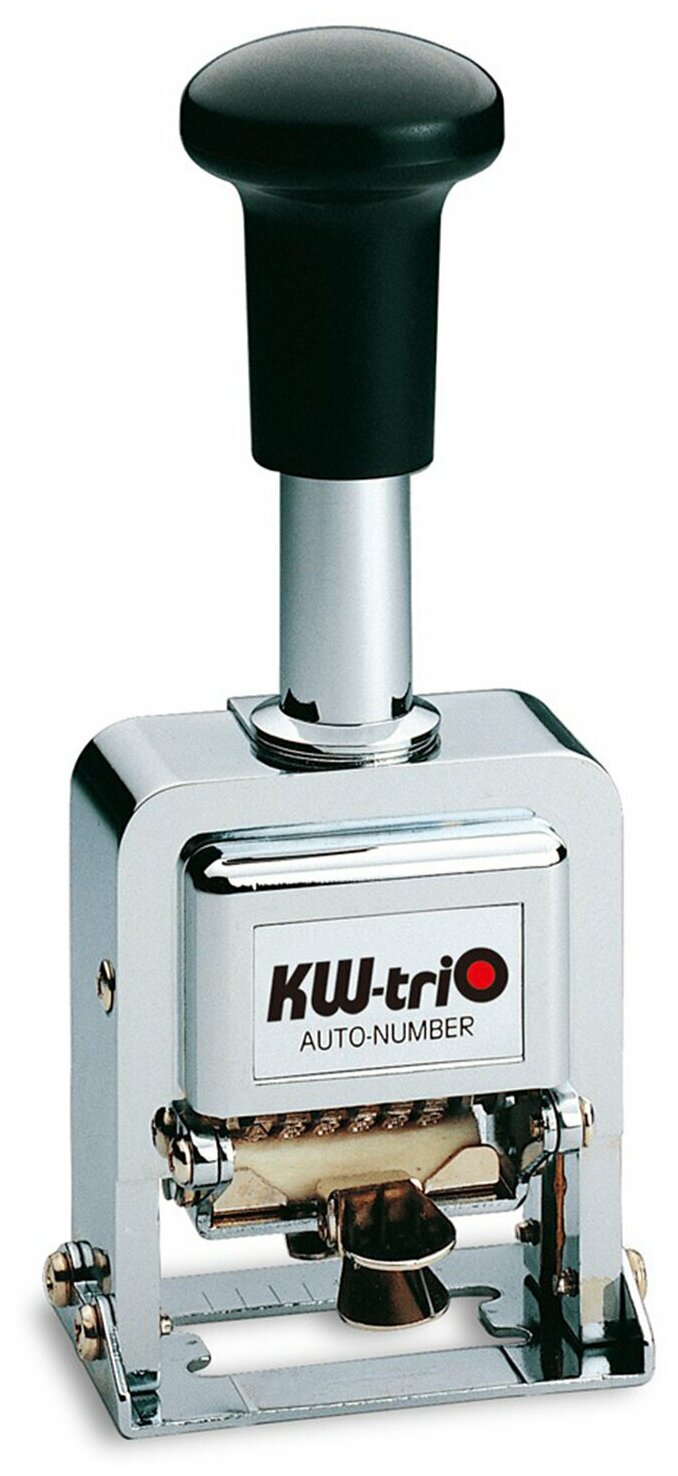 Нумератор KW-trio 6-разрядный автоматический металлический 20600