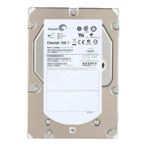 Жесткий диск Seagate Cheetah 600 ГБ ST3600057SS для серверов seagate жесткий диск seagate st600mm0118 600gb 10000 sas 2 5 hdd