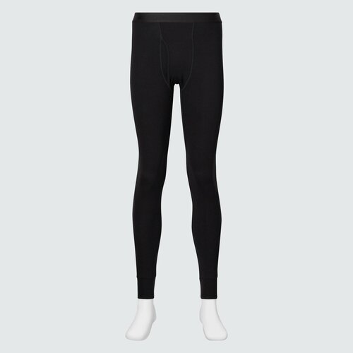 Термотрусы Uniqlo, размер XL, черный брюки uniqlo heattech warm lined long черный