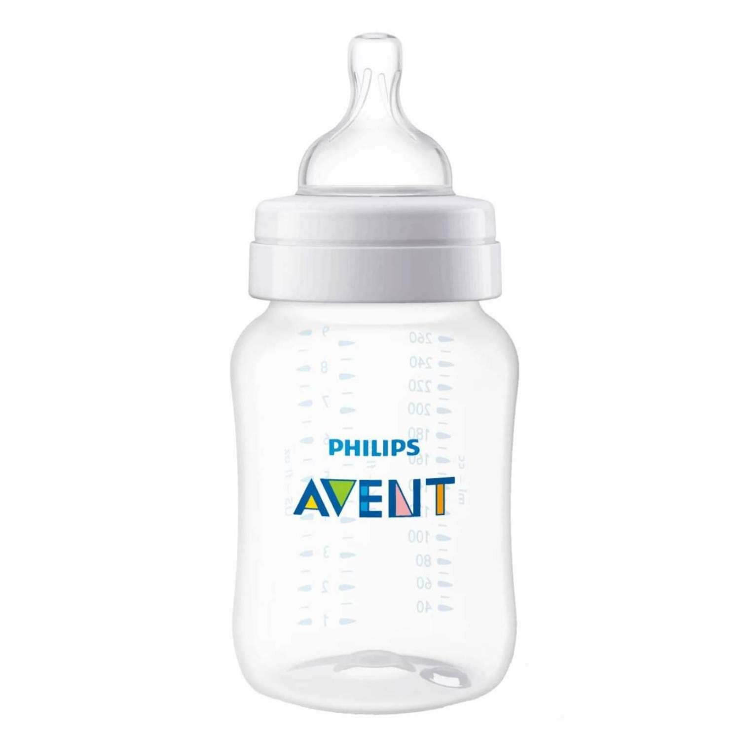 Бутылочка Avent (Авент) Anti-colic из пропилена с силиконовой соской 260 мл (SCF813/17) Philips Consumer Lifestyle B.V. - фото №19