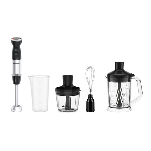 Погружной блендер Moulinex Quickchef+ DD67L810 черный/серый с технологией Powelix — купить, цена, характеристики