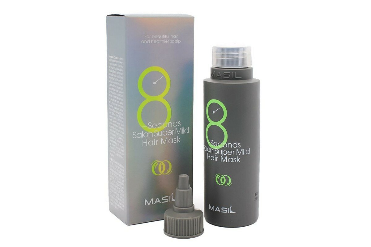 Маска для волос Masil 8 Seconds Salon Super Mild Hair Mask 100ml - фото №14