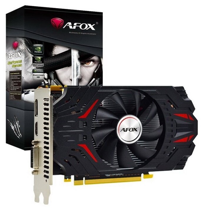 Видеокарта AFOX GeForce GTX 750 2 ГБ (AF750-2048D5H6-V3)