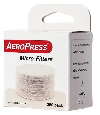фото Фильтры для аэропресса Aeropress белые 350шт.