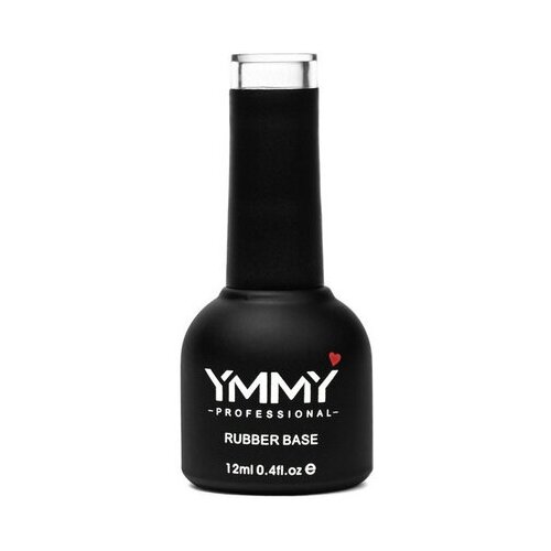 YMMY Professional Базовое покрытие Rubber Base Medium, бесцветный, 12 мл
