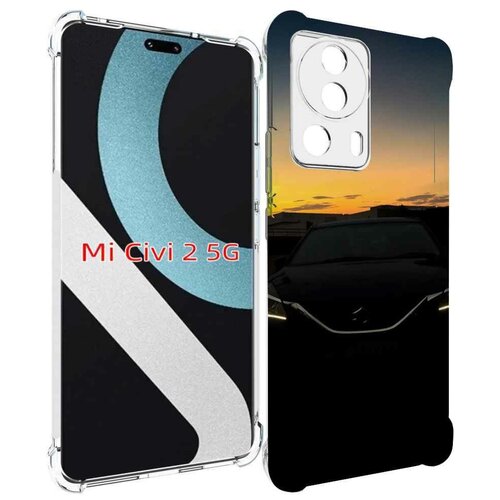 чехол mypads suzuki 2 сузуки мужской для asus zenfone 9 ai2202 задняя панель накладка бампер Чехол MyPads suzuki 2 сузуки мужской для Xiaomi Civi 2 задняя-панель-накладка-бампер