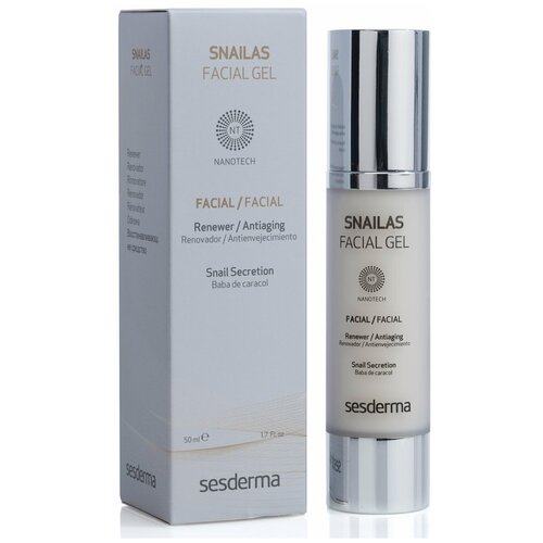 Гель Sesderma Snailas Facial Gel Renewer, 50 мл