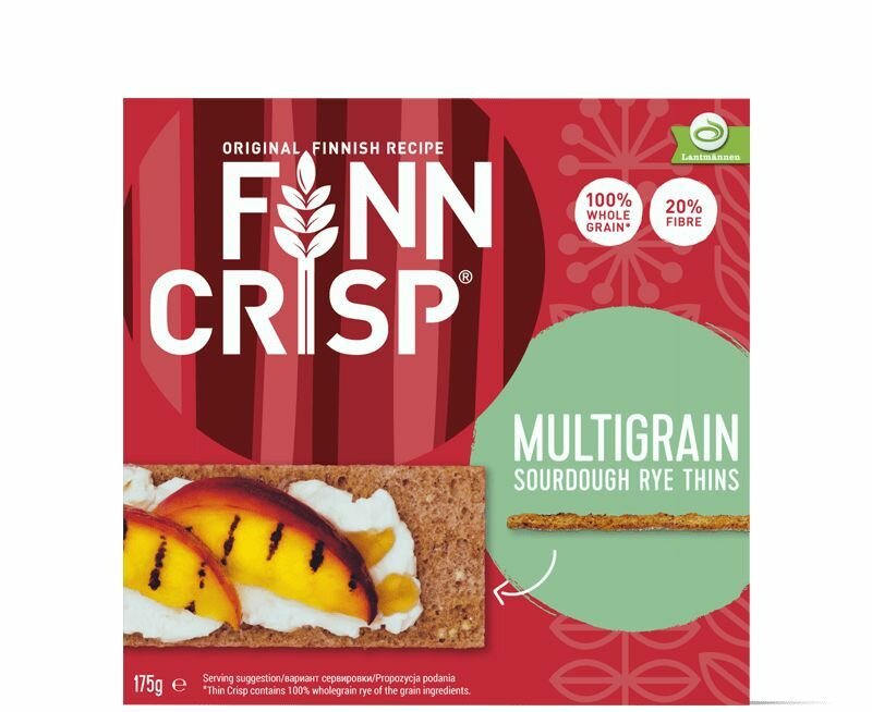 FINN CRISP Multigrain Хлебцы 175 г, (из Финляндии)