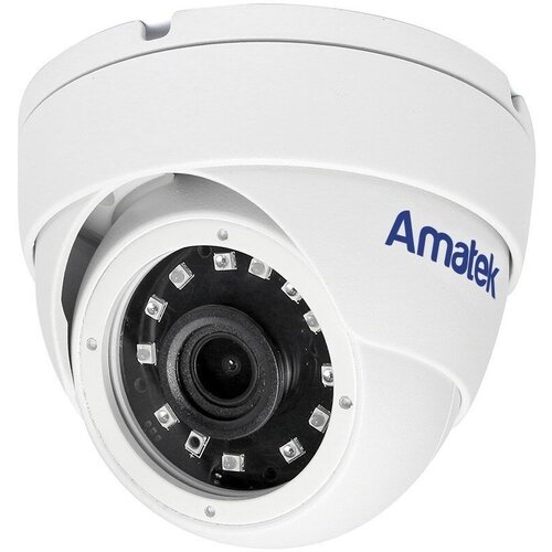 Видеокамера IP купольная Amatek AC-IDV802MX я 2.8 мм 7000759