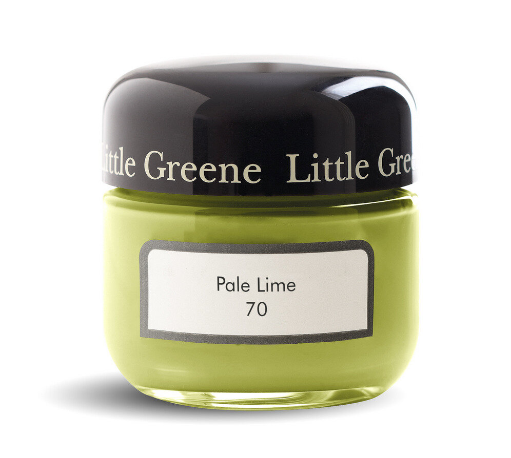 Пробник краски в/э акриловой Little Greene, цвет № 70, PALE LIME, 60 мл