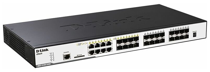 Коммутатор D-Link DGS-3120-24SC/B1AEI 16SFP управляемый