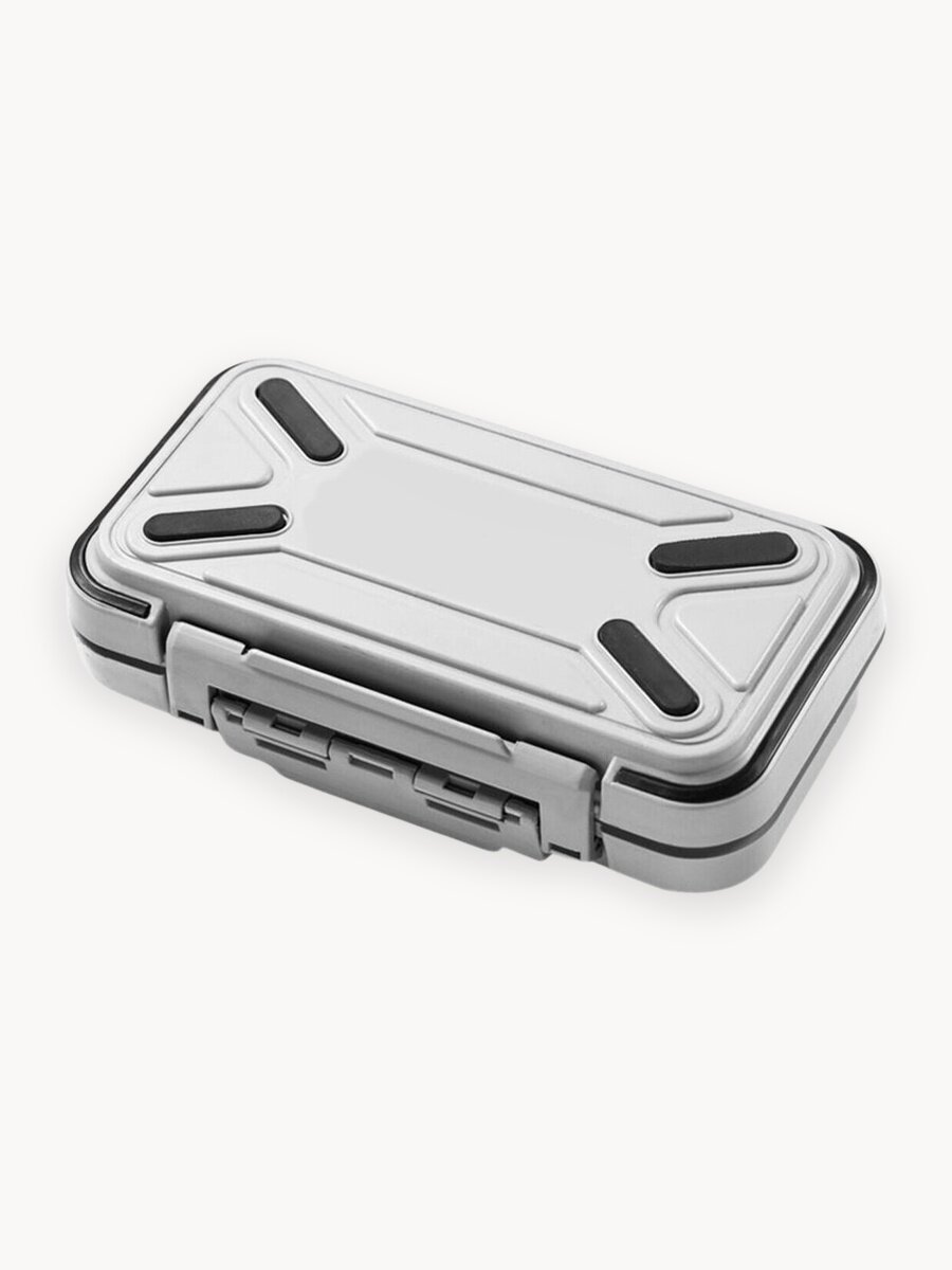 Большой кейс для хранения снастей, прочный. серый, Рыбиста RB-KHSB-01