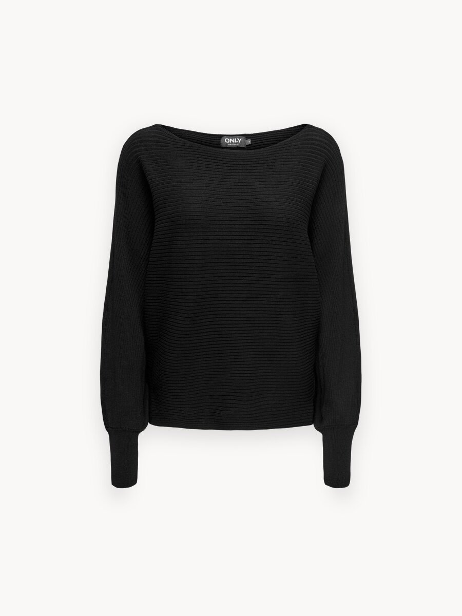 Пуловер Only, размер M, , черный