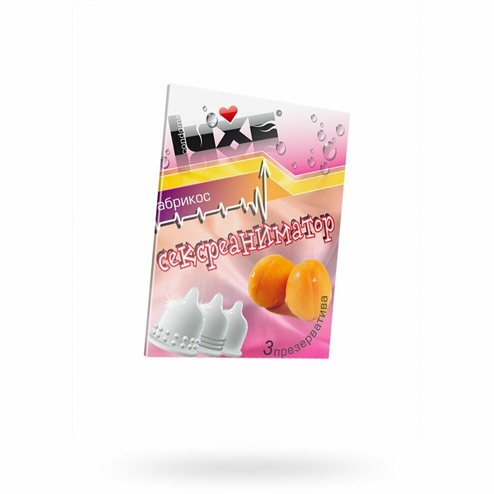 Презервативы LUXE Сексреаниматор №3 (Абрикос)