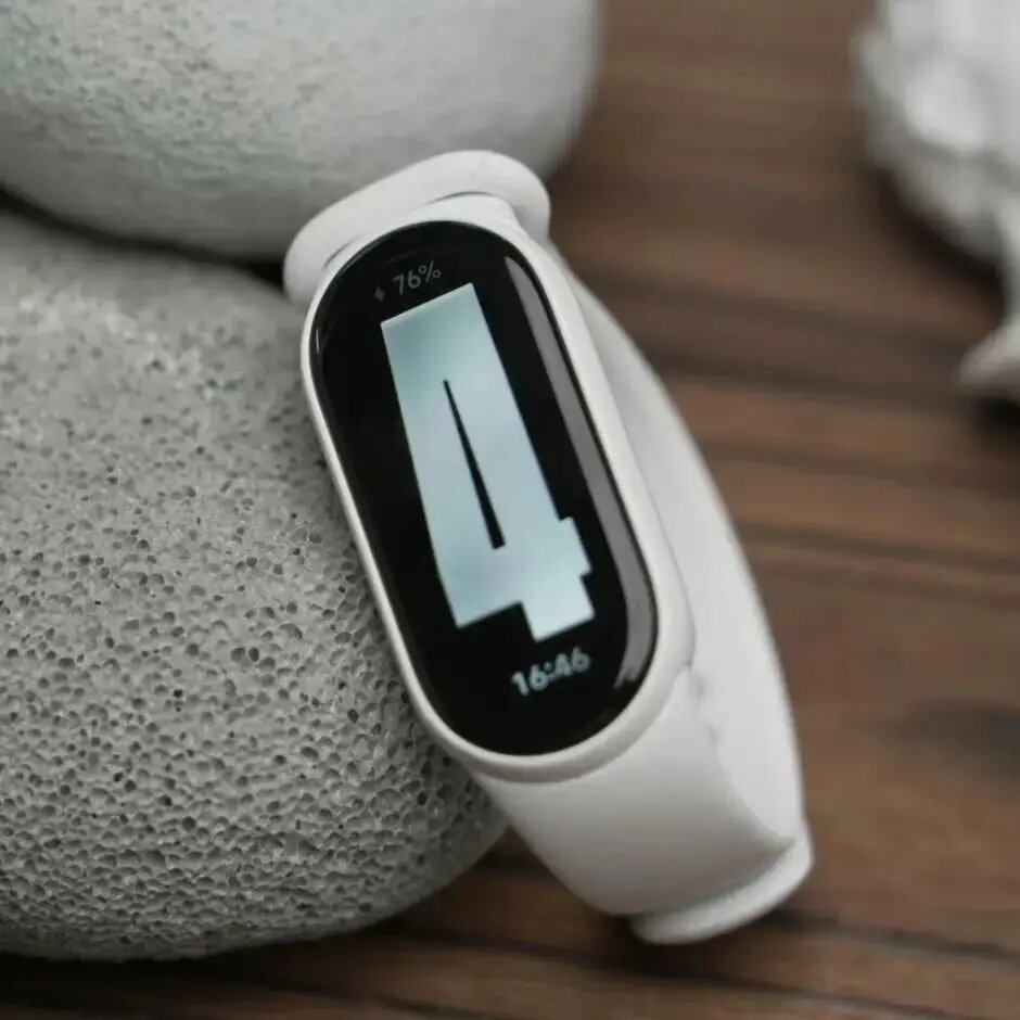 Xiaomi Smart Band 9 8-цветный AMOLED экран Ceramics white