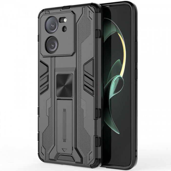 Galvatron Противоударный чехол-подставка для Xiaomi Mi 13T / Mi13T Pro с защитой камеры