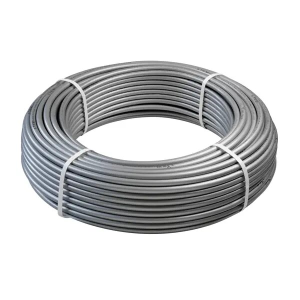 фото Труба из сшитого полиэтилена для отопления Pro Aqua PE-Xa EVOH 32x4.4 мм PN10 1 м на отрез бухта 50 м серая