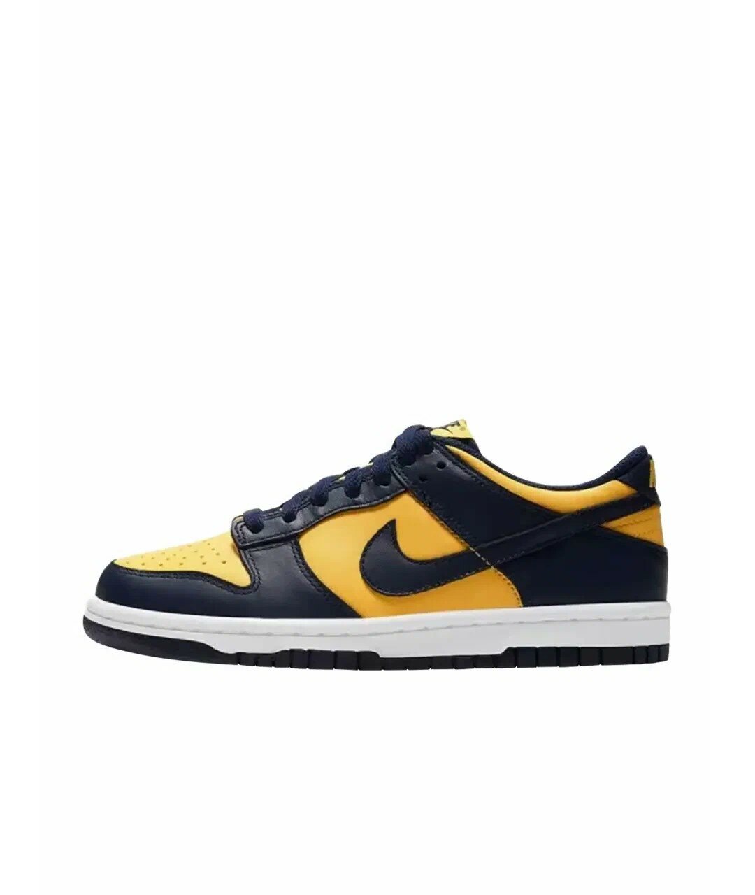 Кеды NIKE Dunk Low, размер 37.5, желтый