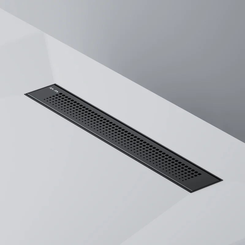Душевой трап Am.Pm PrimeFlow W02SC-P11-050-01 BM16,9х53,3 см, черный - фото №7