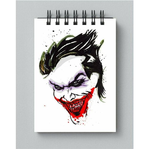 Блокнот Bugrikshop принт А4 Джокер, Joker - J0016