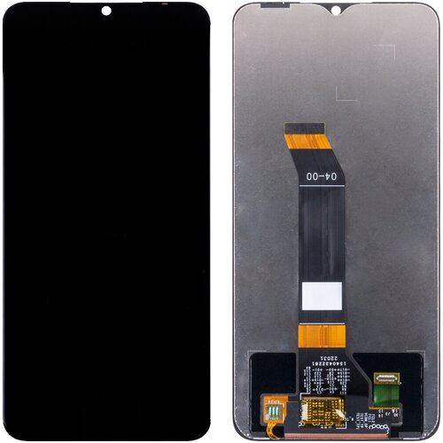 Дисплей для Xiaomi Poco M4 5G в сборе с тачскрином Черный - Premium дисплей для xiaomi poco m4 5g mzb0bf9ru экран модуль в сборе черный