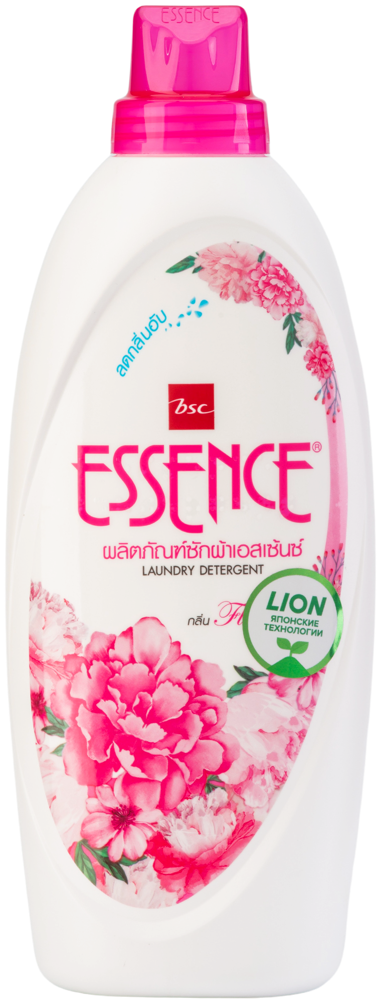 LION Essence Концентрированный гель для стирки белья Цветочная фантазия, флакон, 900 мл