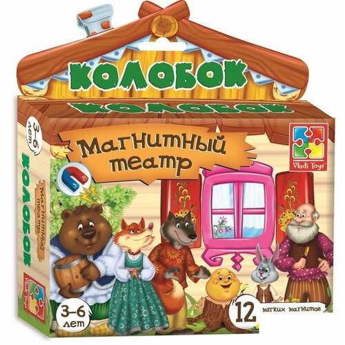 Магнитный театр Колобок Vladi Toys VT3206-09