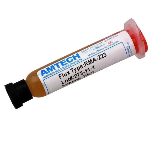 Флюс-гель Amtech Ориг Flux RMA-223-UV, 10г флюс гель flux plus rma канифольный 10г 6 411 a