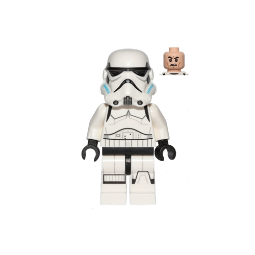 Минифигурка Lego Star Wars Imperial Stormtrooper - Printed Legs, Dark Azure Helmet Vents sw0578 шлем реплика star wars black series first order stormtrooper premium electronic helmet f0012