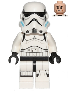Минифигурка Lego Star Wars Imperial Stormtrooper - Printed Legs, Dark Azure Helmet Vents sw0578