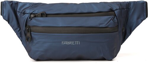 Сумка дорожная FABRETTI 1021-8, 13х26х7 см, ручная кладь, синий