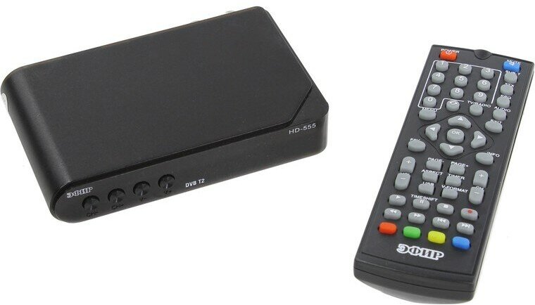 Тюнер цифровой DVB-T2 Сигнал Эфир HD-555 - фото №7