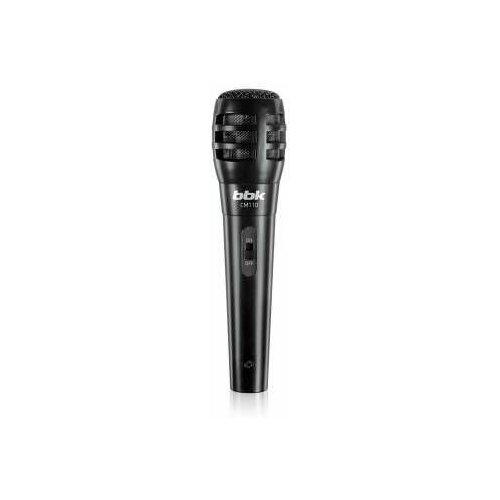 Микрофон BBK проводной CM110 2.5м черный