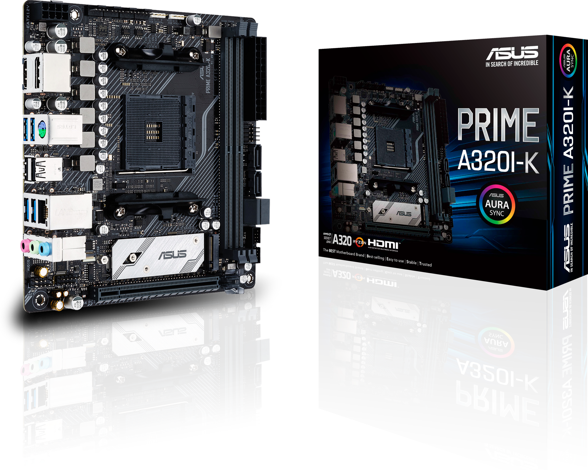 Материнская плата ASUS PRIME A320I-K