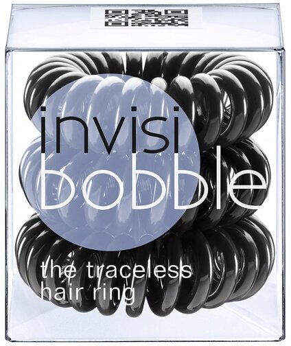 Invisibobble Резинка для волос True Black 3 шт. (Invisibobble, ) - фото №9