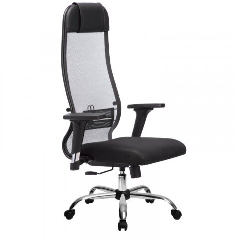 Кресло офисное Метта ErgoLife Sit 10 0011112 (черный)основание ErgoLife (0017833)