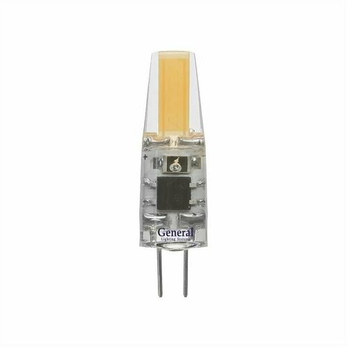 Лампа светодиодная GLDEN-G4-3Вт-C-12V-2700К (5шт) General