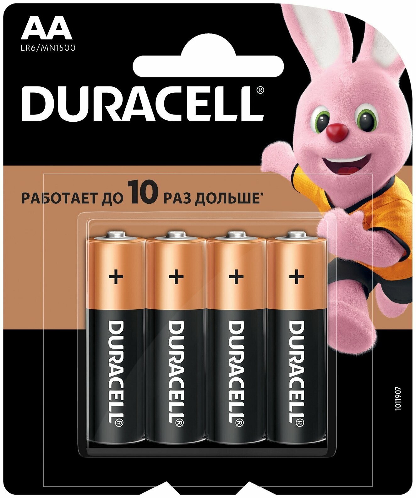 Батарейка Duracell Basic AA, 4 шт.