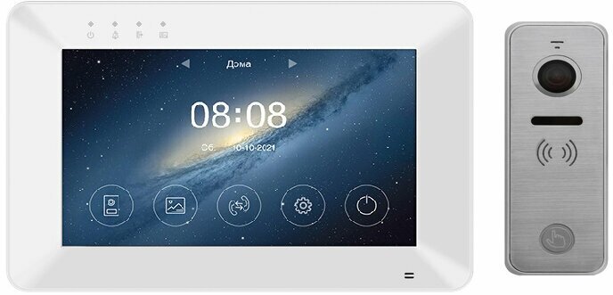 Tantos Rocky HD и iPanel 2 HD + (Metal) (комплект многофункционального домофона HD 7