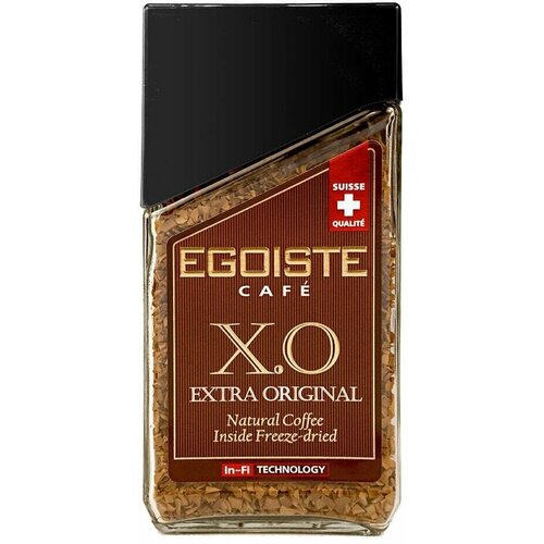 Кофе молотый в растворимом Egoiste X.O Extra Original 100г 3шт