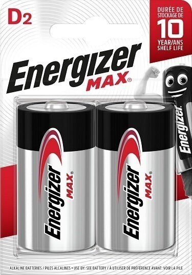 Батарейка Energizer LR20/D BL2