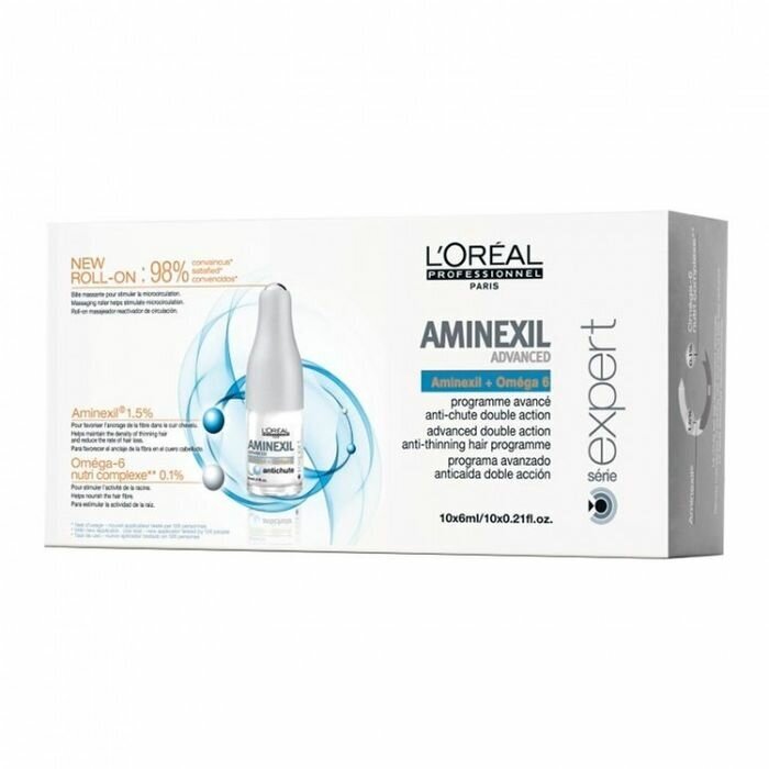 L'Oreal Professionnel Serie Expert Aminexil Advanced Профессиональное средство против выпадения волос, 6 мл, 10 шт., ампулы - фотография № 17