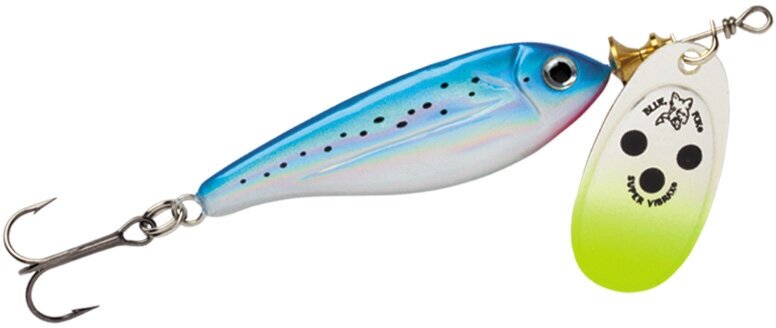 Blue Fox, Блесна Vibrax Super Minnow BFMSV2, №2, 9г, SB