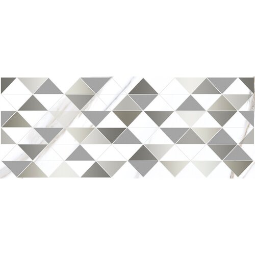 Керамическая плитка Laparet Aria Fumo серый Декор 20x50 (цена за 20 шт)