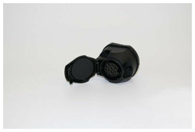 Розетка для фаркопа 13 контактов (Евро) для легкового прицепа ТМ3005S (С пыльником)