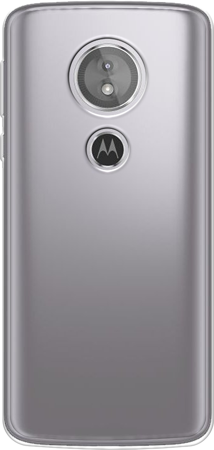 Силиконовый чехол на Motorola Moto G6 Play/E5 / Моторола Мото G6 Play/E5 , прозрачный