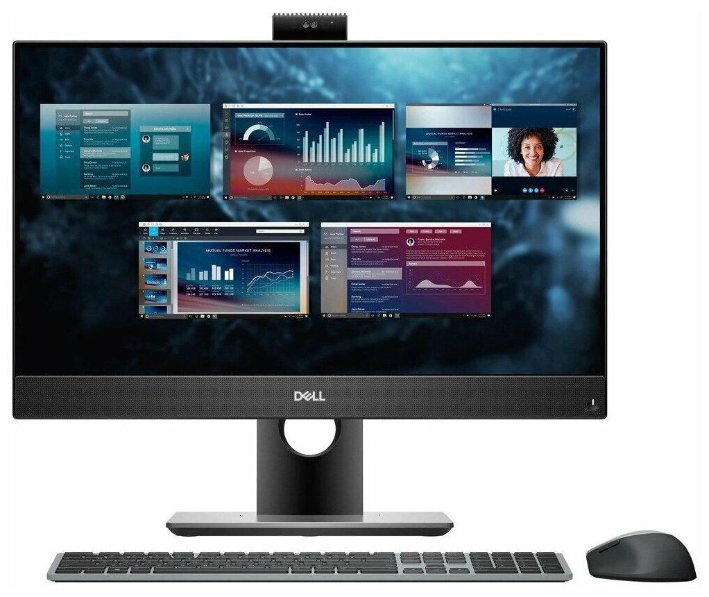 Моноблок 238 Dell Optiplex 7490 i7-10700IR cam16GB512GB SSDGTX 1650 4GB1920x1080IPSarticulating standTPMWin10Pro