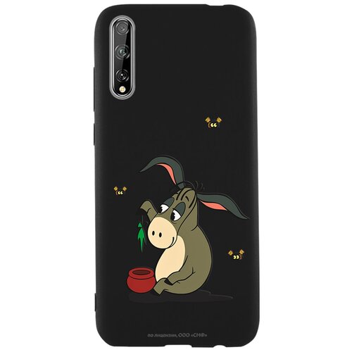 Силиконовый чехол Mcover для Huawei Y8p Союзмультфильм Винни-пух: Грустный Ослик Иа