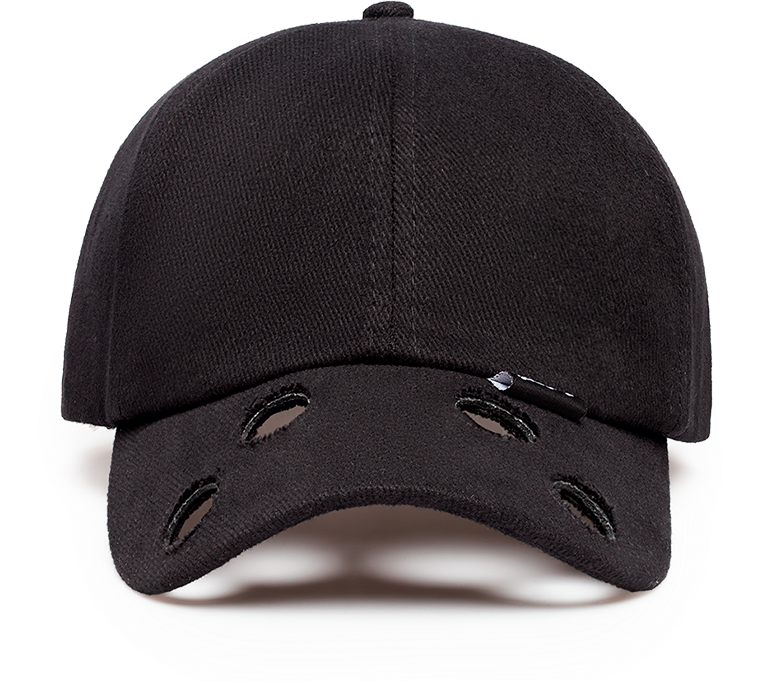 ‘HOLE’ cap black