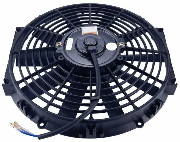 Вентилятор радиатора автокондиционера 12", 12V, 80W, PUSH, VA09-AP8/C-27S